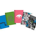 Caderno Agrafado A5 "Protest" 40 fls Caderno Agrafado A5 "Protest" 40 fls