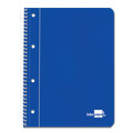 Caderno Espiral A4 Capa Azul 80 Fls de 75g