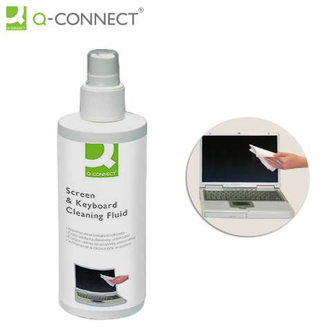 Spray para Limpeza de Ecrãs Q-Connect 250 ml - Clique na imagem para fechar