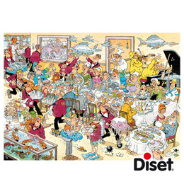Puzzle Comic Diset 500 Pcs - Jantar de Marisco