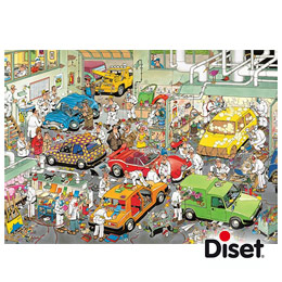 Puzzle Comic Diset 500 Pcs - No Mecânico