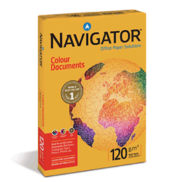 Papel de Cópia A4 120g Navigator Colour Documents 250 Fls