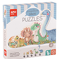 Puzzles Progressivos "Dinos" Apli Kids 20124