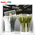 Roller Gel Pentel Hybrid Milky & Glitter Exp.96 Pcs