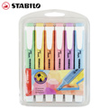 Marcador Fluorescente Stabilo Swing Cool Pastel c/ 6 Cores