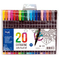 Marcadores Fineliner Plus Office c/ 20 Cores