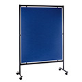 Expositor Dupla Face de Tecido c/ Rodas 180x120