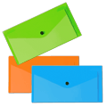 Bolsa Envelope DL com Botão Bolsa Envelope DL com Botão