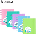 Caderno Carchivo Ingeniox A5 c/ 80 Fls de 100g Pastel