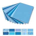 Cartolina com Motivos 50x70 Folia 270g Azul Pack 10 Fls