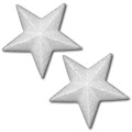 Estrela de Esferovite Nº 1 c/ 6 cm