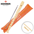 Flauta de Bisel Soprano Hohner 9516 c/ Bolsa Laranja