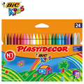 Lápis de Cera Plastidecor Bic Kids 24 Cores