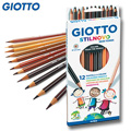 Lápis de Cor Giotto Stilnovo Skin Tones 12 Tons