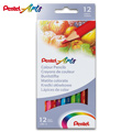Lápis de Cor Pentel Arts 12 Cores