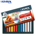 Pastel Seco Aguarelável Lyra Polycrayons Soft 12 Cores