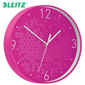 Relógio de Parede Leitz Wow 29 cm Rosa 9015 (Silencioso)