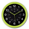 Relógio de Parede Cep 30 cm Verde
