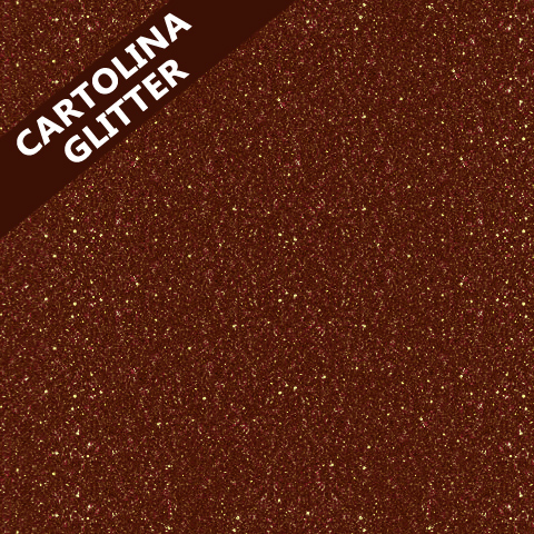 Cartolina com Glitter 50x65 Castanho - Clique na imagem para fechar