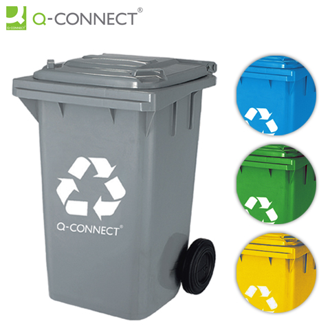Contentor do Lixo 100 Litros Q-Connect KF16545 - Clique na imagem para fechar