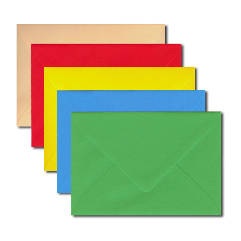 Envelope C6 Colorido + Cartão (Pack 10) - Clique na imagem para fechar