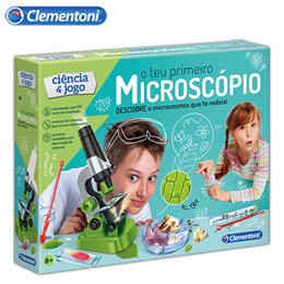 O Teu Primeiro Microscópio Clementoni 67669