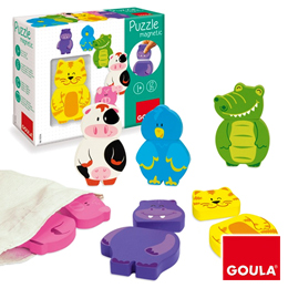 Puzzle Magnético Animais Goula 55234