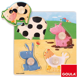 Puzzle Animais da Quinta Goula 53069