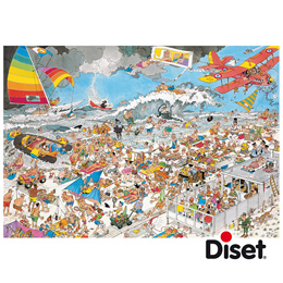 Puzzle Comic Diset 1000 Pcs - Na Praia