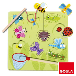 Puzzle Bichos Magnético Goula 53134