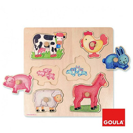 Puzzle Mamãs e Bebés Goula 54006