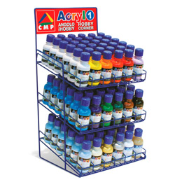 Expositor Acryl1 c/ 108 Frascos de 125 ml