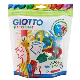 Moldes para Plasticina Giotto PatPlume 17 Pcs