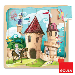 Puzzle Castelo 16 Pcs Goula 53098